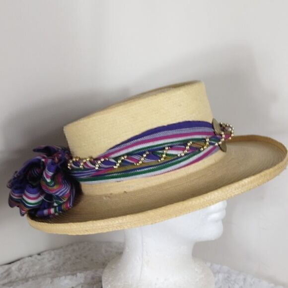 Hats Gumarcaah Palm Leaf Sun Hat - Picture 1 of 8